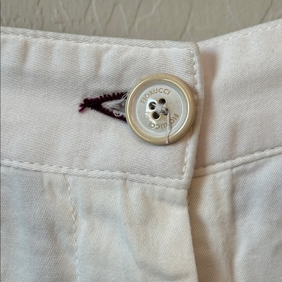 NWT Fiorucci White Shorts L - Picture 2 of 5